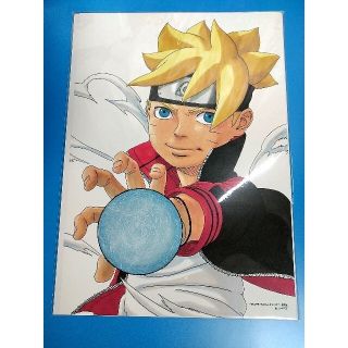 抽プレ BORUTO ボルト 高級複製原画(イラスト集/原画集)