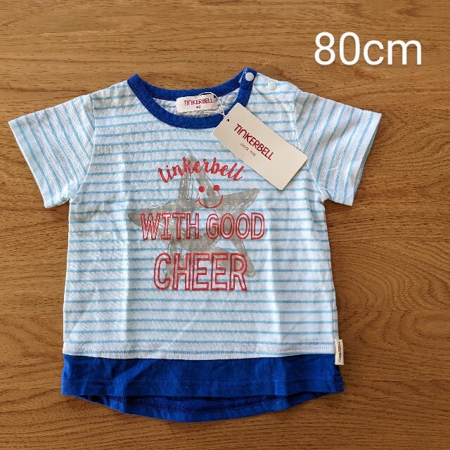 TINKERBELL(ティンカーベル)の未使用 半袖Tシャツ 80 キッズ/ベビー/マタニティのベビー服(~85cm)(Ｔシャツ)の商品写真
