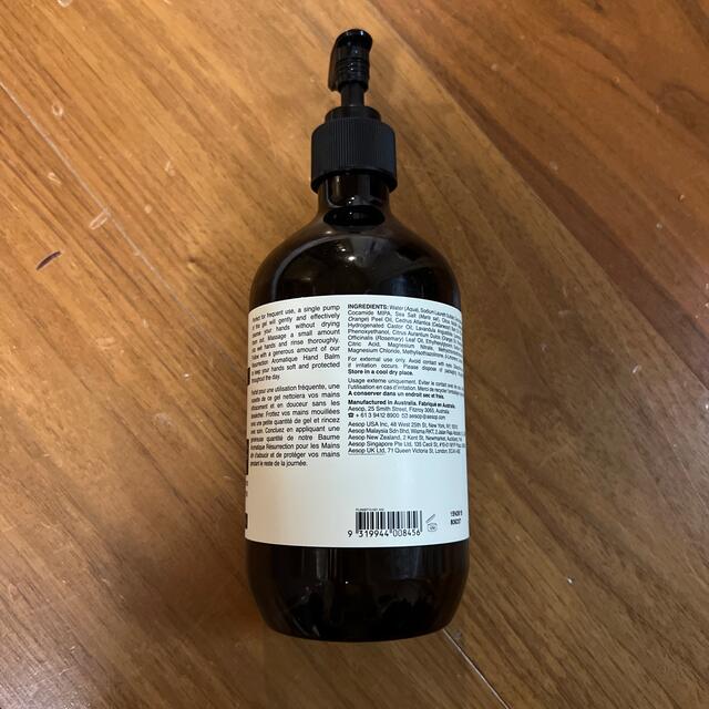 Aesop(イソップ)のお値下げ中　イソップハンドソープresurrection aromatique  インテリア/住まい/日用品のキッチン/食器(容器)の商品写真