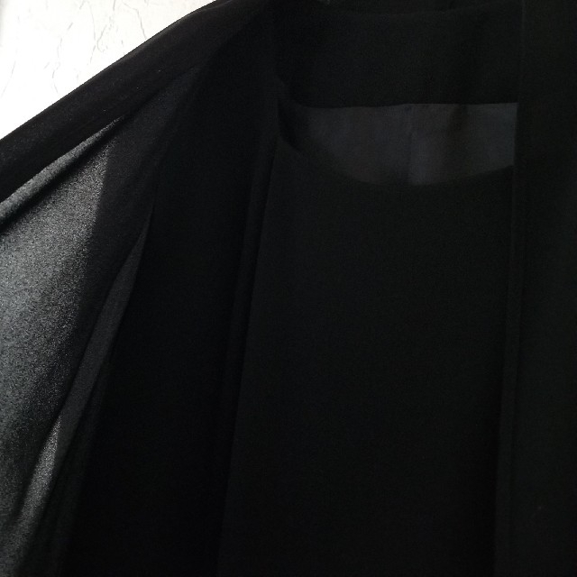 ブラックフォーマル　ワンピース レディースのフォーマル/ドレス(礼服/喪服)の商品写真