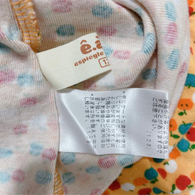 e.a.B(エーアーベー)のエーアーベー長袖　ミニケーパーカー キッズ/ベビー/マタニティのキッズ服女の子用(90cm~)(Tシャツ/カットソー)の商品写真