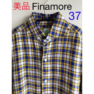 フィナモレ(FINAMORE)の【専用】【美品】Finamore フィナモレ  ナポリ シャツ  37(シャツ)