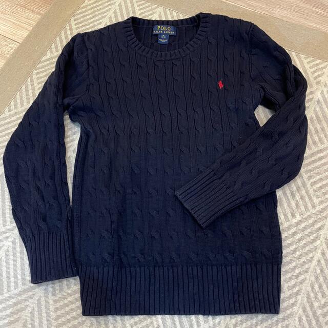 POLO RALPH LAUREN(ポロラルフローレン)のポロラルフローレ コットンニット キッズ/ベビー/マタニティのキッズ服男の子用(90cm~)(ニット)の商品写真