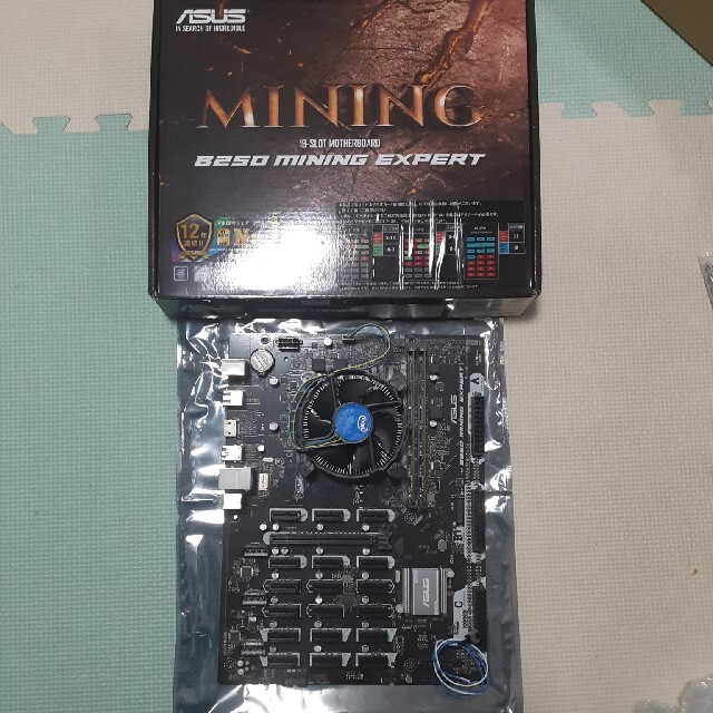 マイニング マザーボード ASUS B250 MINING EXPERTPCパーツ