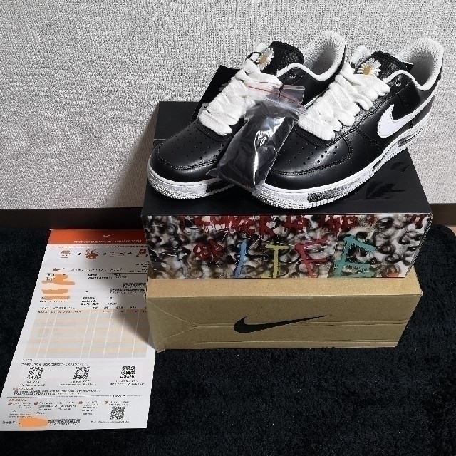 スニーカーNIKE　 エアフォース1　パラノイズ　ブラック