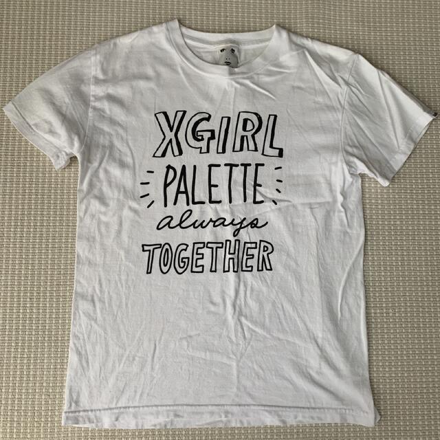 X-girl(エックスガール)のX-girl エックスガール ロゴTシャツ ホワイト レディースのトップス(Tシャツ(半袖/袖なし))の商品写真