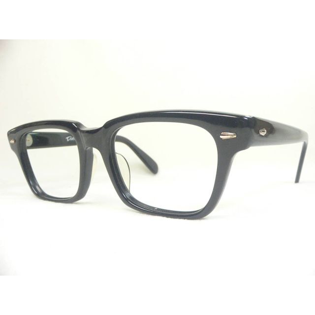 Durby ヴィンテージ 眼鏡 フレーム 黒ぶち ウェリントン 国産 ダービーファッション小物