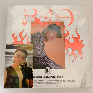 SUPER JUNIOR - 【アルバム残2】ドンヘトレカ D&EアルバムBAD BLOODの ...