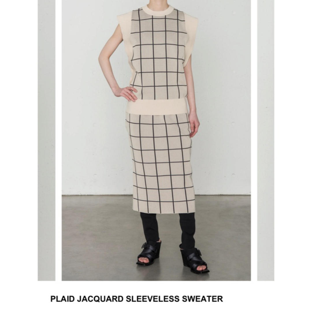 HYKE PLAID JACQUARD SLEEVELESS SWEATER | フリマアプリ ラクマ HYKE PLAID JACQUARD SLEEVELESS SWEATER | フリマアプリ ラクマ