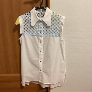 カルヴェン(CARVEN)のcarven ノースリーブブラウス(シャツ/ブラウス(半袖/袖なし))