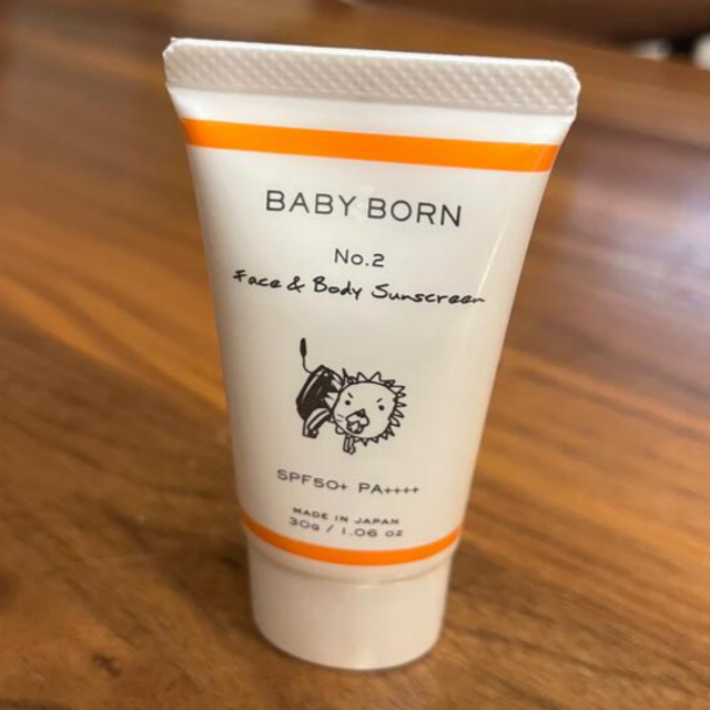 Cosme Kitchen(コスメキッチン)のBABY BORN フェイス&ボディサンスクリーン 日焼け止めミルク コスメ/美容のボディケア(日焼け止め/サンオイル)の商品写真