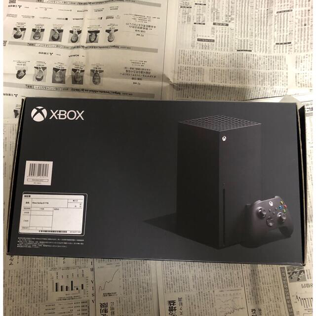 Xbox(エックスボックス)の新品 Xbox Series X 本体 RRT-00015 Microsoft エンタメ/ホビーのゲームソフト/ゲーム機本体(家庭用ゲーム機本体)の商品写真