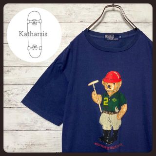 ポロラルフローレン(POLO RALPH LAUREN)の【入手困難】ポロベア　ポロラルフローレン　プリントデカロゴ　Tシャツ(Tシャツ/カットソー(半袖/袖なし))