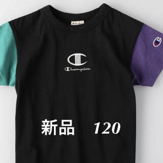 チャンピオン(Champion)のチャンピオン Tシャツ　クレージーパターン　120   正規品　新品タグ付(Tシャツ/カットソー)