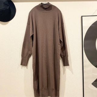 ラウンジドレス(Loungedress)の【Loungedress】タートルネック ワンピース(ひざ丈ワンピース)