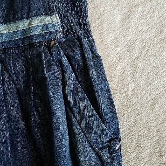 Antgauge(アントゲージ)の[ANTGAUGE] dead stock denim one-piece レディースのワンピース(ロングワンピース/マキシワンピース)の商品写真