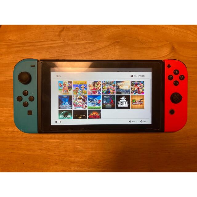 ニンテンドーSwitch本体　ダウンロードソフト付き