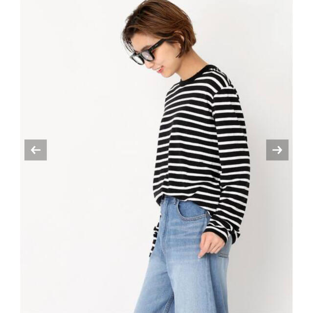 DEUXIEME CLASSE(ドゥーズィエムクラス)の Deuxieme Classe COCO Stripe Tシャツ No5 レディースのトップス(カットソー(長袖/七分))の商品写真