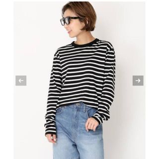 ドゥーズィエムクラス(DEUXIEME CLASSE)の Deuxieme Classe COCO Stripe Tシャツ No5(カットソー(長袖/七分))