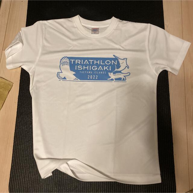 石垣島トライアスロン2022参加記念Tシャツ スポーツ/アウトドアのランニング(ウェア)の商品写真