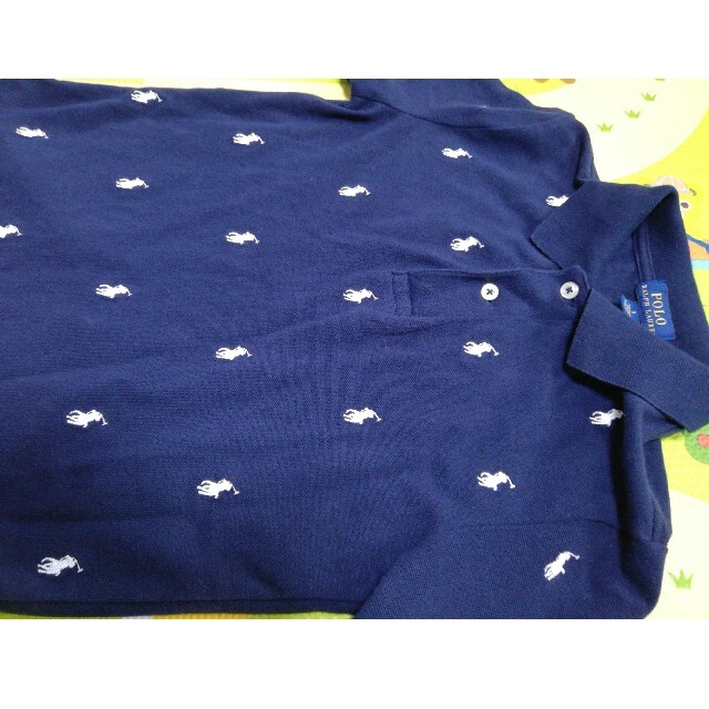 POLO RALPH LAUREN(ポロラルフローレン)のラルフローレン☆ネイビーポロシャツ キッズ/ベビー/マタニティのキッズ服男の子用(90cm~)(Tシャツ/カットソー)の商品写真