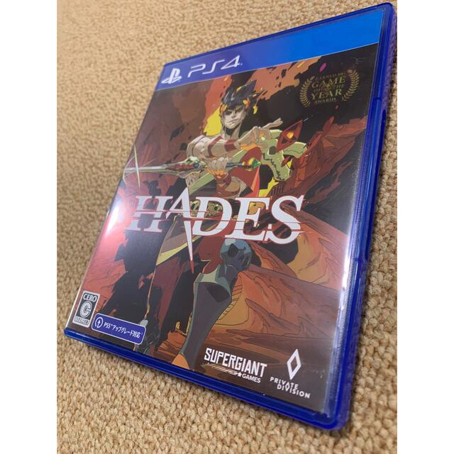 PlayStation4(プレイステーション4)のHADES PS4 エンタメ/ホビーのゲームソフト/ゲーム機本体(家庭用ゲームソフト)の商品写真