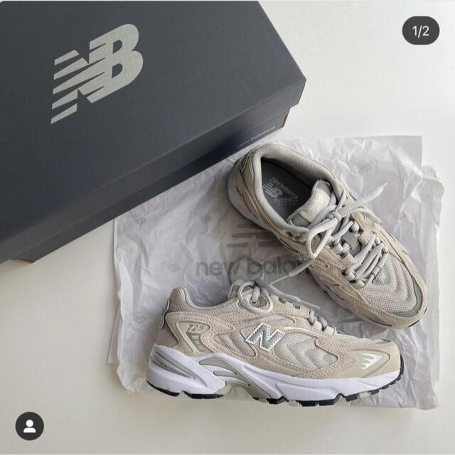 newbalance 725 24.5cm 箱なしレディース