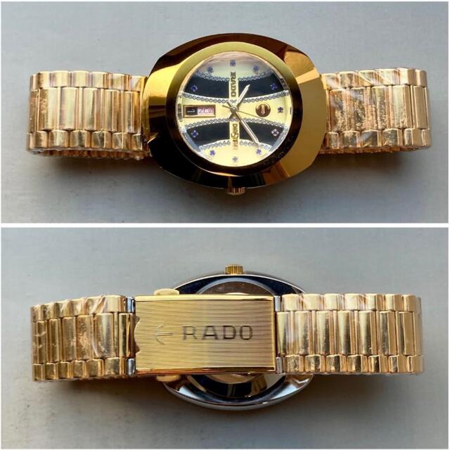 RADO(ラドー)の【美品】ラドー ダイアスター アンティーク 腕時計 メンズ 1970年代 自動巻 メンズの時計(腕時計(アナログ))の商品写真