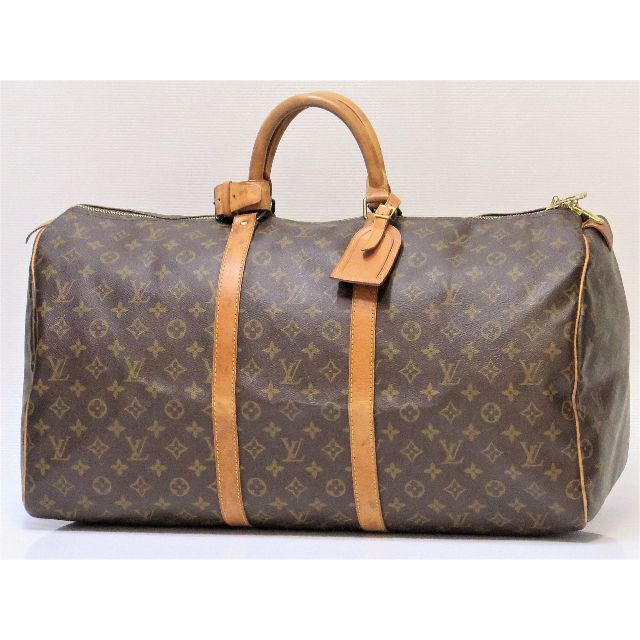 ルイヴィトン　モノグラム　キーポル バンドリエール55　ボストンバッグ　LV