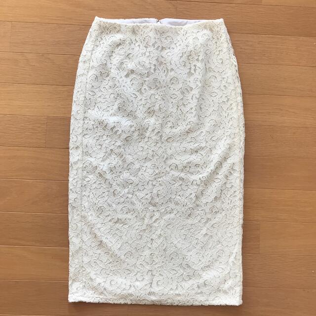 GU(ジーユー)のGU  レースタイトスカート レディースのスカート(ひざ丈スカート)の商品写真