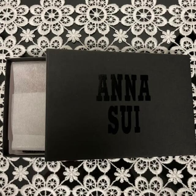 ANNA SUI(アナスイ)のANNA SUI アナスイ パスケース ローズガーデン キャメル 小鳥 牛革 レディースのファッション小物(パスケース/IDカードホルダー)の商品写真