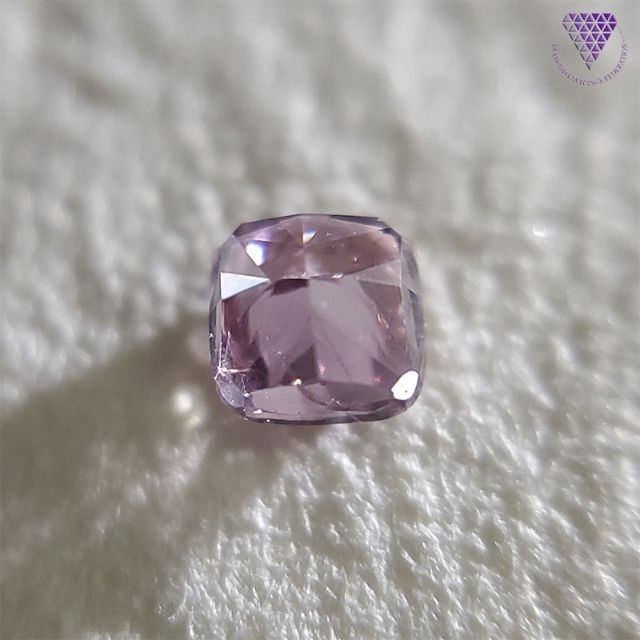 0.114 ct F.Dp.Pur.Pink SI2 天然 ピンク ダイヤ