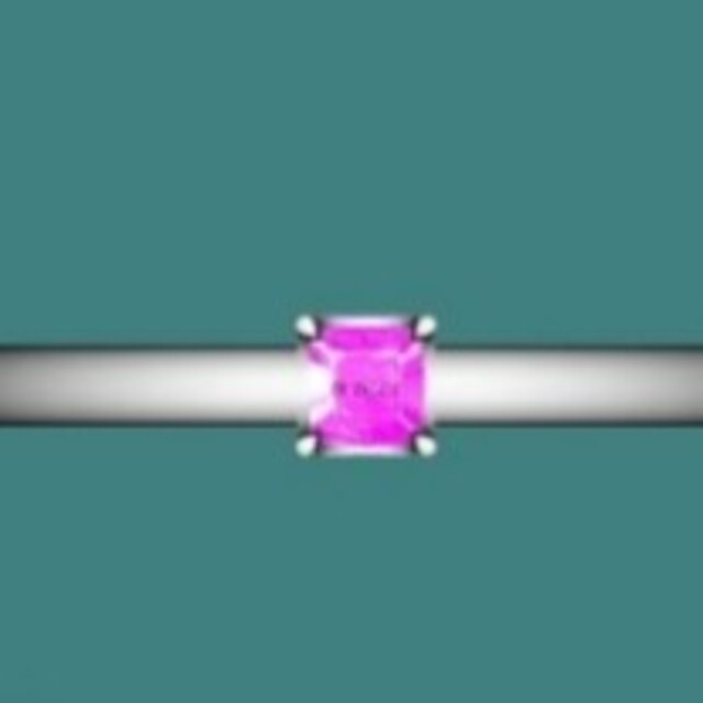 0.114 ct F.Dp.Pur.Pink SI2 天然 ピンク ダイヤ レディースのアクセサリー(リング(指輪))の商品写真