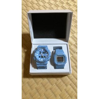 ジーショック(G-SHOCK)のG-SHOCK ジーショック　セット　ブルー　水色　セット　ペア　カップル(腕時計(デジタル))