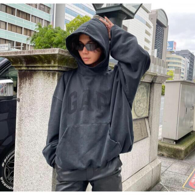 Yeezy Gap BALENCIAGA コラボパーカー ダークブルー Mサイズ | tspea.org
