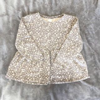 シマムラ(しまむら)のsize95🌷花柄ペプラムトップス.tete a tete(Tシャツ/カットソー)