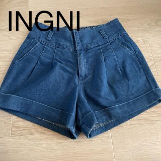 イング(INGNI)の美品♥INGNI デニムショートパンツ(ショートパンツ)