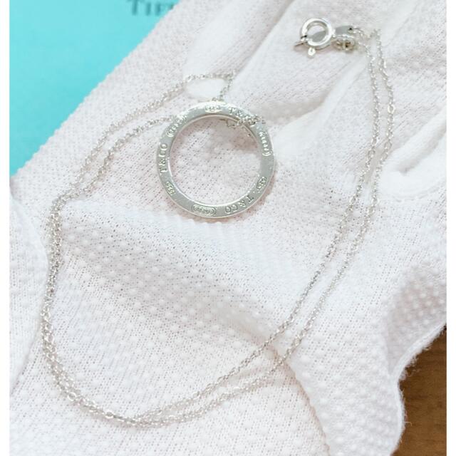 Tiffany & Co.(ティファニー)の専用　ティファニー　サークル　ネックレス　シルバー925 袋付き♡ レディースのアクセサリー(ネックレス)の商品写真