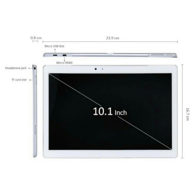 Teclast Tablet 4GB 64GB 指紋認証 日本語 Tab スマホ/家電/カメラのPC/タブレット(タブレット)の商品写真
