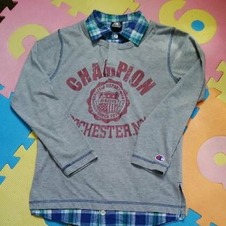 チャンピオン(Champion)のchampion　長T140㎝(Tシャツ/カットソー)