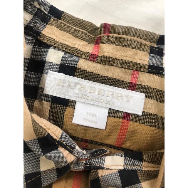 BURBERRY(バーバリー)のまるまま様専用　バーバリー　キッズ　18m 80センチ　シャツ キッズ/ベビー/マタニティのベビー服(~85cm)(シャツ/カットソー)の商品写真