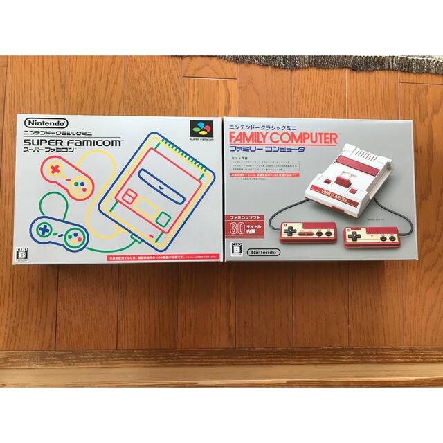 Nintendoクラシックミニ ファミコン、スーパーファミコンセット