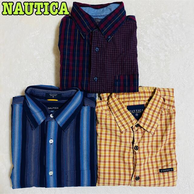 NAUTICA(ノーティカ)のNAUTICA ノーティカ  シャツ　まとめ売り　長袖シャツ　一点物 メンズのトップス(シャツ)の商品写真