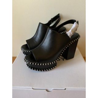 マウジー(moussy)の品未使用 MOUSSY  WOODEN SOLE SABOT(サンダル)