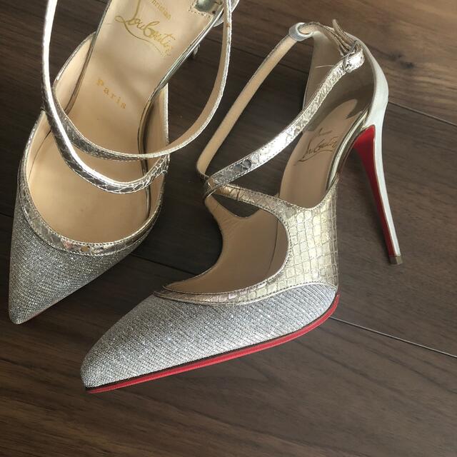 Christian Louboutin(クリスチャンルブタン)のルブタン　パーティー　ストラップサンダル レディースの靴/シューズ(ハイヒール/パンプス)の商品写真