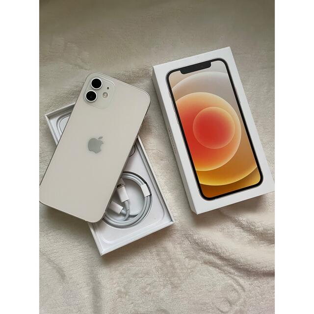 【綺麗です】iPhone12 128GB White SIMフリー