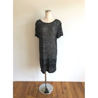 イザベルマラン(Isabel Marant)のイザベルマラン/チュニック/ロングシャツ/ミニワンピース/半袖/薄手/L(ミニワンピース)