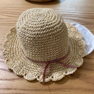 アカチャンホンポ(アカチャンホンポ)のアカチャンホンポ　麦わら帽子　46cm(帽子)