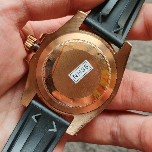 SEIKO Mod ヨットマスター仕様　ハイクラスカスタム　Nh35 メンズの時計(腕時計(アナログ))の商品写真