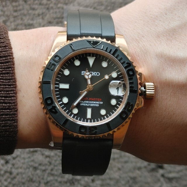 SEIKO Mod ヨットマスター仕様 ハイクラスカスタム Nh35の通販 SEIKO Mod ヨットマスター仕様 ハイクラスカスタム Nh35の通販